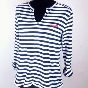 Madewell Whisper Cotton Muah Kiss Embroidered Top